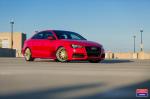 Audi A3 Sedan S-Line on Vossen Wheels (VWS-2) 2016 года